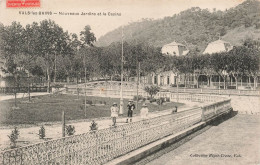 FRANCE - Vals Les Bains - Nouveaux Jardins Et Le Casino - Carte Postale Ancienne - Vals Les Bains