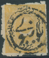 BULGARIA. C.1878. Turkish Period. Stamp Cancelled Central Yambol (xxx / RR) On The Nose. Very Rare And Fine. - Other & Unclassified