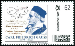 GAUSS, C.F. - Sinus Lemniscatus, Cosinus Lemniscatus - Mathematics, Mathematician - Marke Individuell - Autres & Non Classés