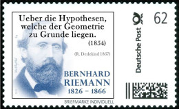 RIEMANN, B. - Hypotheses Bases Of Geometry - Mathematics, Mathematician - Marke Individuell - Autres & Non Classés