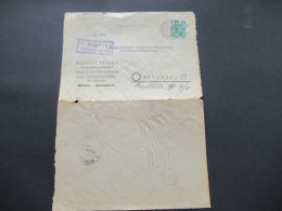 1948 Netzaufdruck MiF Nr.51 II EF Einschreiben Not R-Zettel Als Violetter Stempel Hengersberg Nach München - Brieven En Documenten