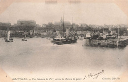 FRANCE - Granville - Vue Générale Du Port, Entrée Du Bateau De Jersey - Carte Postale Ancienne - Villepreux