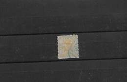 CHINA. 1870. 5 Candarins, Small Size, Blue Cancel. Central Watermark Paper. Fine. - Otros & Sin Clasificación