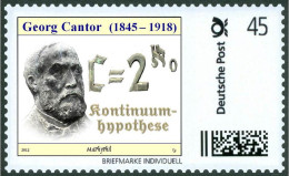 CANTOR, G. - Continuum Hypothesis - Mathematician, Mathematics -  Marke Individuell - Autres & Non Classés