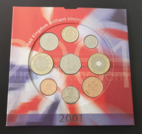 UNITED KINGDOM 2001 GREAT BRITAIN BU SET – ORIGINAL - GRAN BRETAÑA GB - Nieuwe Sets & Proefsets