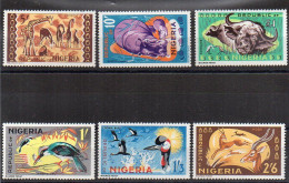 Nigéria N° 185 à 190 Neufs ** - Cote 59,50€ - Nigeria (1961-...)