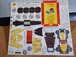 Maquette Carton Prédecoupé Shell Berre - Citroën 1924 - Kartonmodellbau  / Lasercut