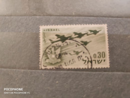 Israel	Aviation (F41) - Used Stamps (without Tabs)