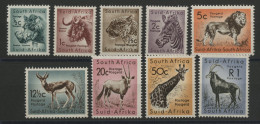 SOUTH AFRICA N° 235 à 243 Cote 50 € Neufs Sans Charnière ** (MNH) ANIMAUX ANIMALS TB - Nuevos