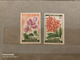 1961 Ivory Cost	Flowers (F41) - Ivory Coast (1960-...)