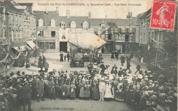 Carrouges * Souvenir Des Fêtes Du Village Le 13 Septembre 1908 * Une Noce Normande * Mariage * Char Cavalcade - Carrouges