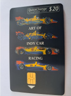 CANADA CHIP CARD/  $ 20,-  BELL/  ART OF INDY CAR RACING/ RACE CAR / AUTO  USED CARD  **15455** - Canada