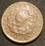 COLOMBIE - COLOMBIA - 5 CENTAVOS 1964 - Bonnet De La Liberté Jacobine - KM 206 - Colombie