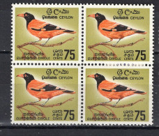 Ceylon 1966 MNH Bird CV Michel 12€ - Sperlingsvögel & Singvögel