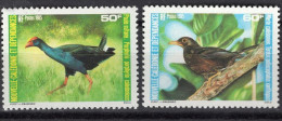 New Caledonia  1985 MNH Bird Complete Set - Sperlingsvögel & Singvögel