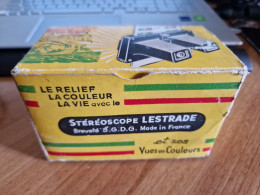 Stereoscope Lestrade Dans Sa Boite D'origine Avec 6 Cartes - Stereoscoopen