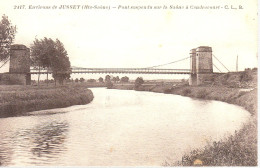 JUSSEY  -  Pont Suspendu Sur La Saône à Cendrecourt  -  N° 2417 - Jussey