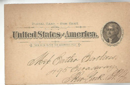 52911 ) USA Postal Stationery  1897 - ...-1900