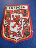 Ecusson Tissu Ancien /Espagne/CORDOBA// CORDOUE/ Andalousie/Vers 1970-1990        ET535 - Escudos En Tela