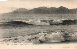 FRANCE  - Cannes - Effet De Vagues -  Carte Postale Ancienne - Cannes