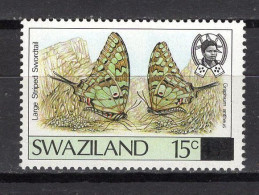 Swaziland 1990 MNH  Fauna Butterfly CV Michel 100€ - Kuckucke & Turakos