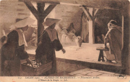 PHOTOGRAPHIE - Salon - Alfred De Richemont - Prisonniers Arabes - L'Heure De La Soupe - Carte Postale Ancienne - Fotografie