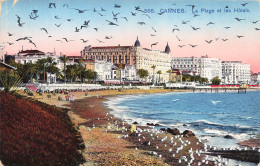 FRANCE  - Cannes - La Plage Et Les Hôtels - Colorisé -  Carte Postale - Cannes