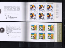 Germany 1994 Olympic Games Lillehammer + World Football Cup USA  2 Interesting Booklets Postfrisch / MNH - Inverno1994: Lillehammer