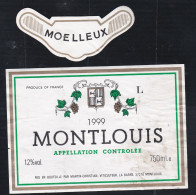 Montlouis 1999 - Viticulteur, La Barre, 37270 Montlouis - Blancs