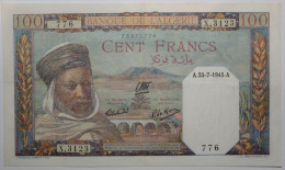 Algérie - 100 Francs - 1945 - PICK 88b.4 - TTB+ - Argelia