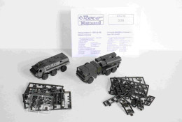 ROCO MINITANKS HO - LANCE FUSEES 110 SF 2 + N°306 TPZ1 CHAR BLINDE DE TRANSPORTS - MODELE REDUIT MILITAIRE (1712.5) - Chars