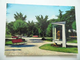 Cartolina Viaggiata "BUSTO ARSIZIO  Viale A. Diaz E Giardini" 1963 - Busto Arsizio