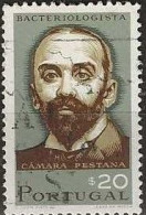 PORTUGAL 1966 Portuguese Scientists -  20c - C. Pestana (bacteriologist) FU - Used Stamps