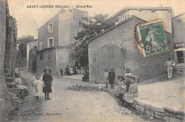 CPA 34 SAINT AUNES / GRAND RUE - Other & Unclassified
