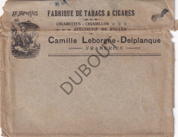 Enveloppe Fabrique De Tabacs & Cigares - Camille Leborgne-Delplanque (V2682) - Autres & Non Classés