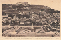 Le Tréport * Le Cimetière Des Soldats Anglais Morts à La Grande Guerre Et Les Terrasses * Ww1 - Le Treport