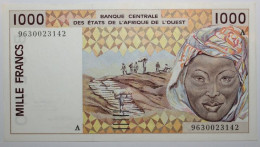 Côte D'Ivoire - 1000 Francs - 1996 - PICK 111 Af - NEUF - États D'Afrique De L'Ouest