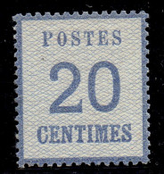 ALSACE LORRAINE - N°1 X B/TB --- TTB CENTRAGE - Unused Stamps