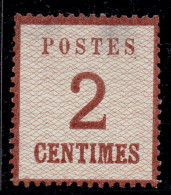 ALSACE LORRAINE - N°2 NSG - AMINCI - Unused Stamps