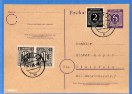 Allemagne Bizone 1946 Entier De Bielefeld (G23269) - Covers & Documents