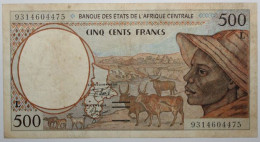 Gabon - 500 Francs - 1993 - PICK 401La - TB - États D'Afrique Centrale