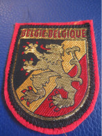 Ecusson Tissu Ancien /BELGIE -BELGIQUE/Avec Armoiries//Vers 1970-1990        ET525 - Escudos En Tela