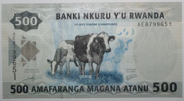 Rwanda - 500 Francs - 2013 - PICK 38a - NEUF - Rwanda