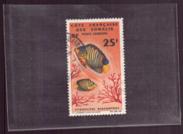 Côte Française Des Somalis, 1966, Poste Aérienne, TP N° 50 Oblitéré ( Cote 5.50€ ) - Oblitérés