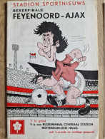 Programme Feyenoord - Ajax Amsterdam - 17.5.1980 - Dutch Cup Final - Holland - Programm - Football - KNVB Beker Finale - Libros