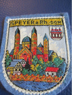 Ecusson Tissu Ancien /Allemagne/SPEYER/ Rhénanie-Palatinat /Vers 1970-1990        ET543 - Blazoenen (textiel)