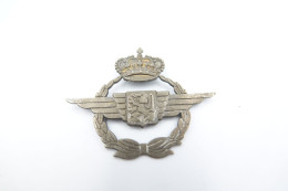 Militaria - INSIGNIA : Cap Badge Kepie : Luchtmacht Korporaal - PG AVI VTP - België Belgium - Andere & Zonder Classificatie