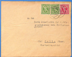 Allemagne Bizone 1946 Lettre De Hildesheim (G23295) - Covers & Documents