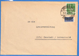 Allemagne Bizone 1950 Lettre De Neustadt (G23298) - Briefe U. Dokumente