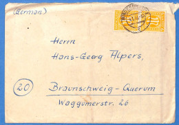 Allemagne Bizone 1946 Lettre De Minden (G23299) - Lettres & Documents